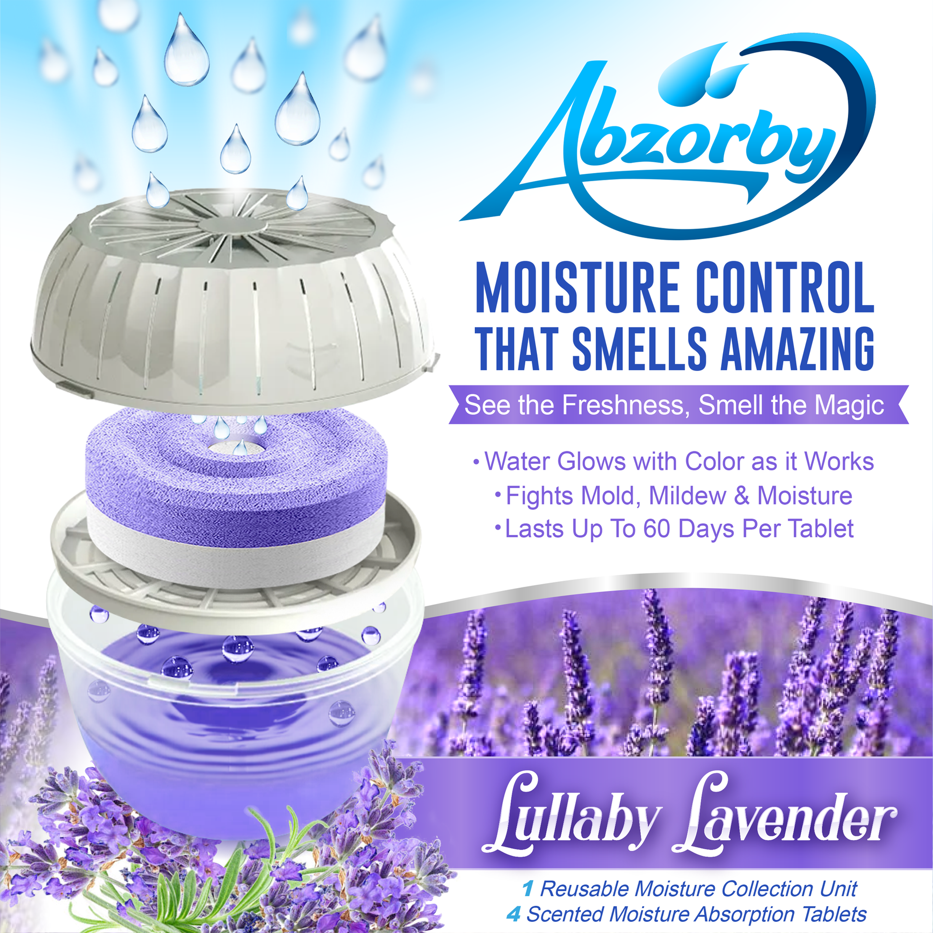 Lullaby Lavender Kit + 4 Pucks