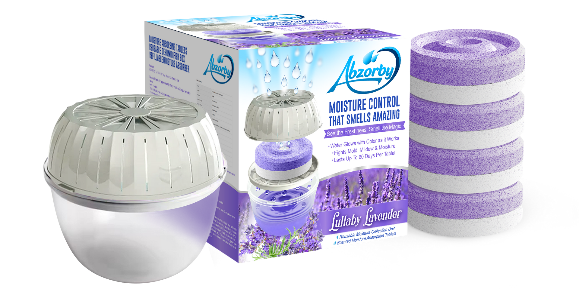 Lullaby Lavender Kit + 4 Pucks