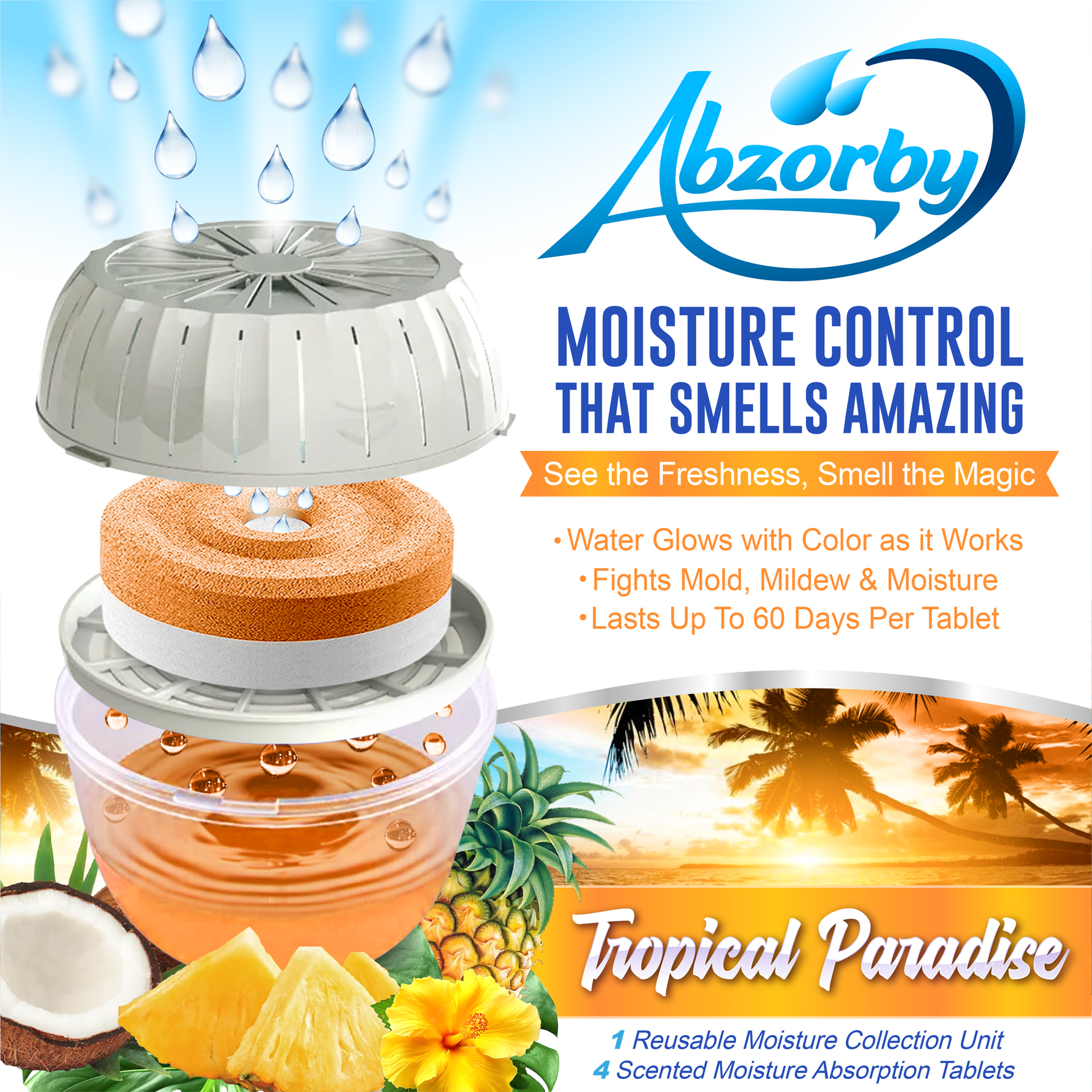 Tropical Paradise Kit + 4 Pucks